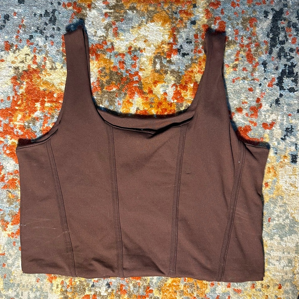 Ribbed top from simons